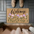 thumbnail image 2 of Fsqjgq Door Mat Carpet Front Door Rugs Indoor Spring Summer Doormats Funny Sunflower Printed Welcome Doormats Non Slip Floor Mats for Home Polyester Bathroom Rugs Carpet Area Rugs Kitchen Mat, 2 of 9