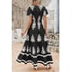 thumbnail image 2 of Vestido largo PRETTYGARDEN para mujer, verano 2025, con cuello en V, estampado floral, 2 of 9