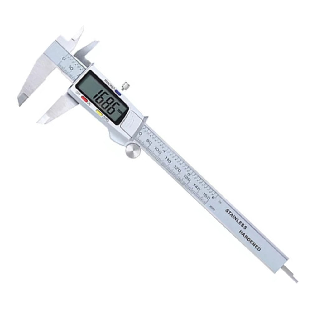 Vernier Caliper Stainless Steel 150mm Digital Caliper Vernier Gauge Micrometer Measuring Tool Metalworking Inspection Measuremen
