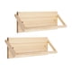 thumbnail image 5 of 2 zapateros de pared, organizador de zapatos moderno, de madera, para calzado, , entrada, armario y pasillo., 5 of 9