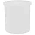 thumbnail image 3 of Carlisle FoodService Products Classic Récipient de Rangement Rond avec Couvercle pour Cuisine, Restaurants, Maison, Plastique, 1,2 Pintes, Blanc, 3 of 4