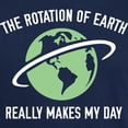 thumbnail image 3 of CafePress - The Rotation Of The Earth Dark T Shirt - Men's Classic Graphic Cotton T-Shirt, 3 of 4