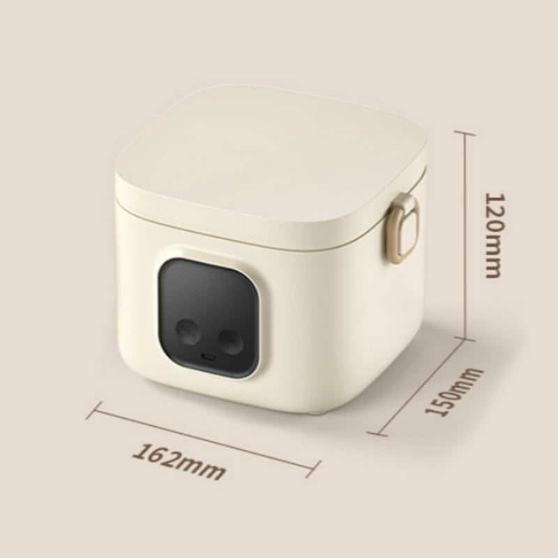 Portable Electric Infant Feeding Bowl 8Hrs Constant Temperature Control Charging Leak proof Design Easy Cleaning
