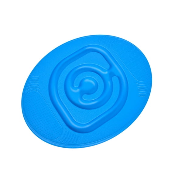 Blue Blue Childrens Balance Board For Training And Play 18.11X14.17X3.15 Inches Plastic Material Snail Seesaw Kids Fitness Toy Balance Board