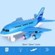 thumbnail image 3 of Historia De Música Simución De Juguete Para Niños De Pasajeros Tamaño De Pasajeros Coche De Juguete Para Niños, Azul CUTICAT Avión Juguetes para niños chicos, 3 of 6