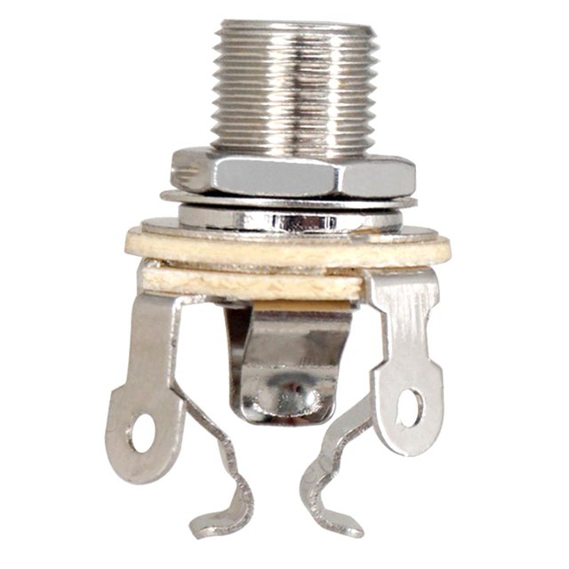 Prise de Connecteur Audio 6.35mm M9*P0.75 Conception de Type Soudure pour Équipements Audio