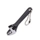 thumbnail image 4 of Llave de Llavero de Acero Galvanizado Ajustable Portátil Profesional de Alta Dureza Mini Llave para Hogar Industrial 2.5in/6.35cm Negro, 4 of 10
