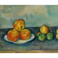 thumbnail image 2 of Paul Cézanne 14x12 Black Ornate Wood Framed Double Matted Museum Art Print Titled: Apples (1889-90), 2 of 5