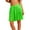 Green, variant on Mini Skirts for Women Fluorescent Dance Skirt for Carnival Party Night Performances with Flowing Fringe Design Green One Size