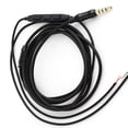 thumbnail image 5 of TABLETREANDS 1Ud Cable Semiacabado Para Auriculares Negro Con Control De Volumen Y Antienredos, 5 of 5