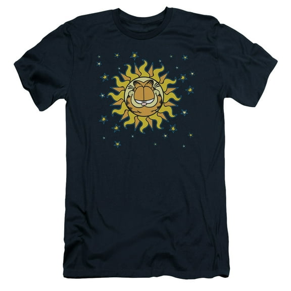 Garfield Celestial S/S Adult 30/1 T-Shirt Navy