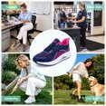 thumbnail image 2 of AOV Women's Arch Support Walking Shoes for Plantar Fasciitis Tennis Shoe, 2 of 7