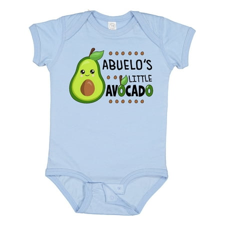 

Inktastic Abuelo s Little Avocado with Cute Baby Avocado Gift Baby Boy or Baby Girl Bodysuit