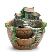 Creative Models Garden Succulent Flower Pot Micro Landscape Resin Pots Crafts