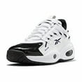thumbnail image 2 of Reebok Unisex Solution Mid Basketball,White/Black/Bold Purple, 12 Women/10.5 Men, 2 of 2