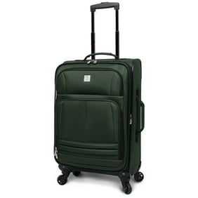 Protege 21" Carry-on Elliptic 4-Wheel Spinner Luggage, Green (Walmart Exclusive)