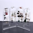 thumbnail image 6 of Acrylic Foldable Earring Storage Holder Rack Jewellery Display Organiser, 6 of 7