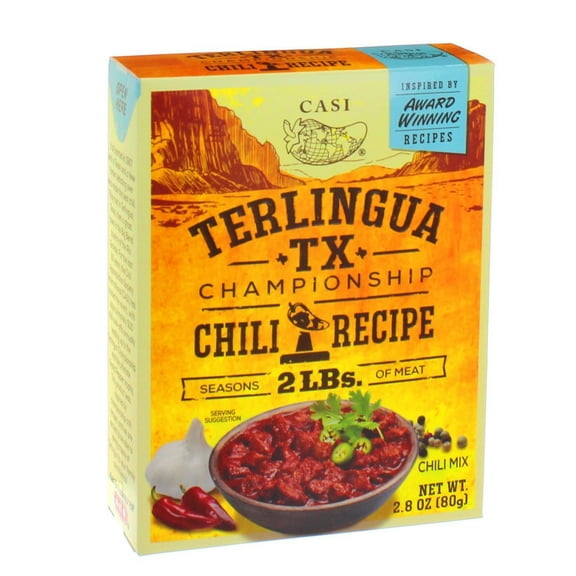 Terlinguq Texas Championship Chili Recipe 2.8 Oz (Pack Of 3)