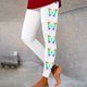 thumbnail image 1 of WILLBEST Leggings de Yoga Estampados Para Mujer, Mallas de Cintura Alta Para Entrenamiento, Pantalones Deportivos Elásticos Cómodos Con Ajuste de Control Mediana, 1 of 4