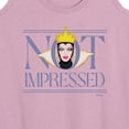 thumbnail image 3 of Disney Villains - Not Impressed - Women's Racerback Tank Top, 3 of 5