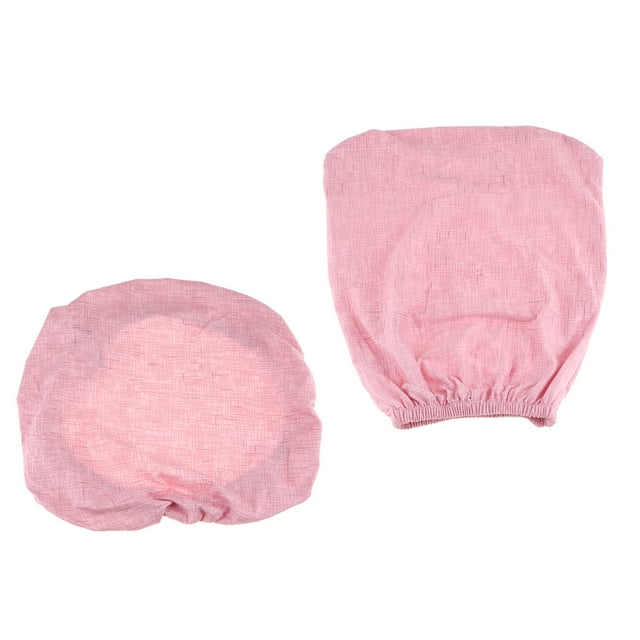 Funda de poliéster para sillón, diseño dividido, universal, para silla de ordenador Rosado