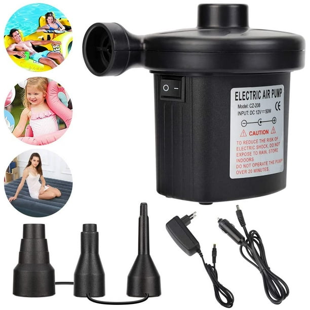 Electric Air Pump, 2 In 1 Air Pump For Air Mattress, Battery Air Pump
