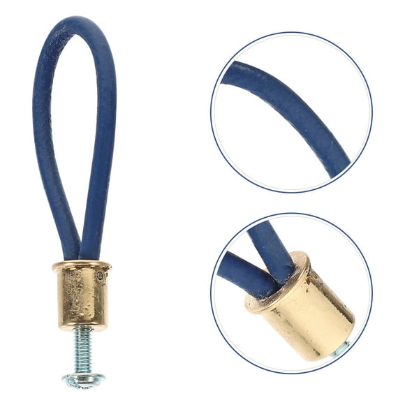IFANLANDOR Rope Cabinet Door Handles Dark Blue Pull Handle for Kitchen Cabinets 1Set