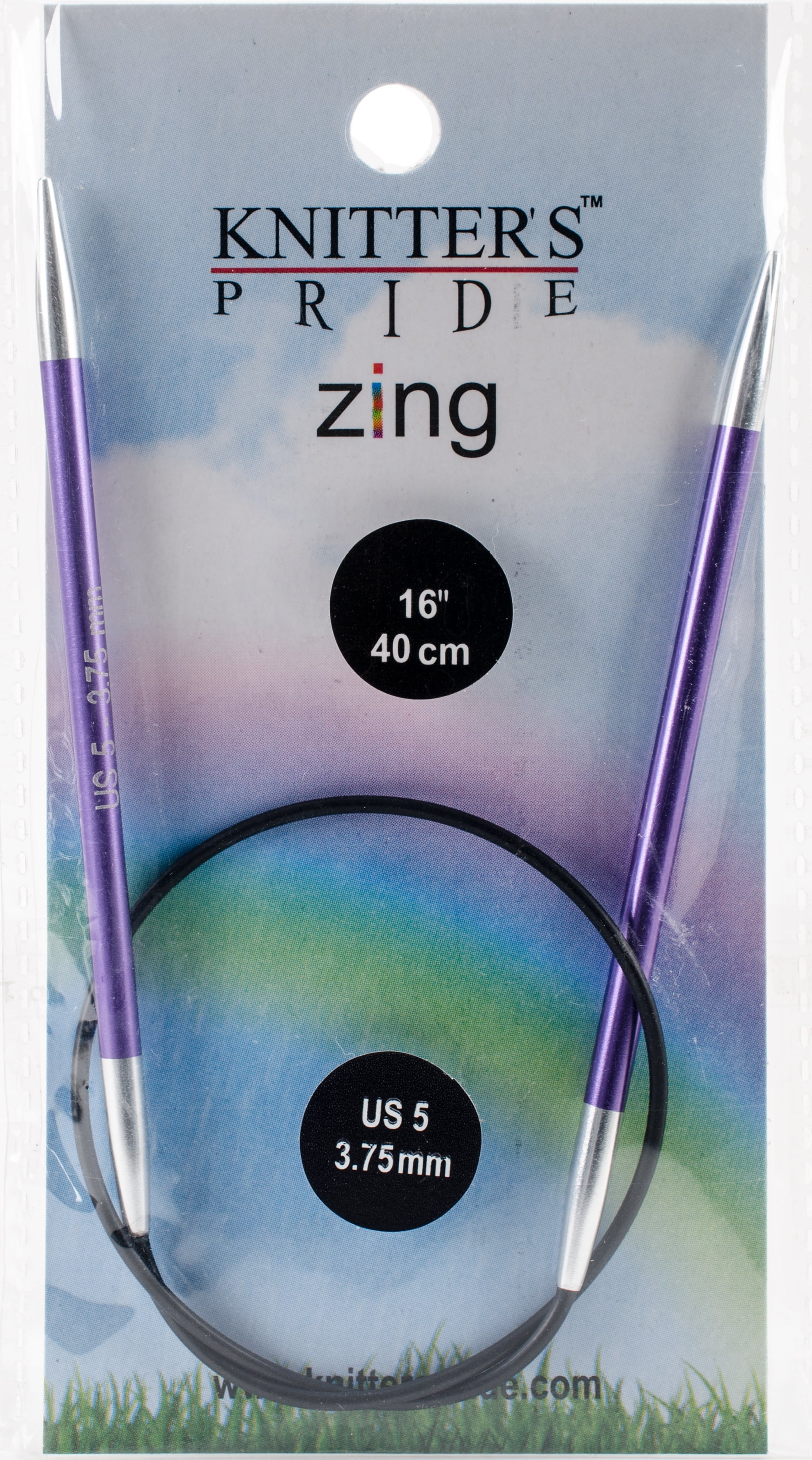 Knitter's PrideZing Fixed Circular Needles 16"Size 5/3.75Mm Walmart