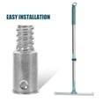thumbnail image 3 of Phenofice 2Pcs Metal Threaded Extension Pole Adapter Tips for Brooms Mops and Brushes Silver Alloy, 3 of 8
