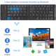 thumbnail image 5 of Teclado Plegable Teclado Inalámbrico Bluetooth 3.0 Para Celular Tablet Levamdar  2033391-1, 5 of 8
