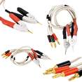 thumbnail image 4 of 4 Paires de Clips Banane Isolés Câble Basse Résistance LCR Clip Sonde Test Mètre Terminal Kelvin Neuf, 4 of 5