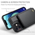 thumbnail image 3 of Funda de teléfono Vinich Wallet con tarjetero para iPhone 12/12 Pro, 3 of 9