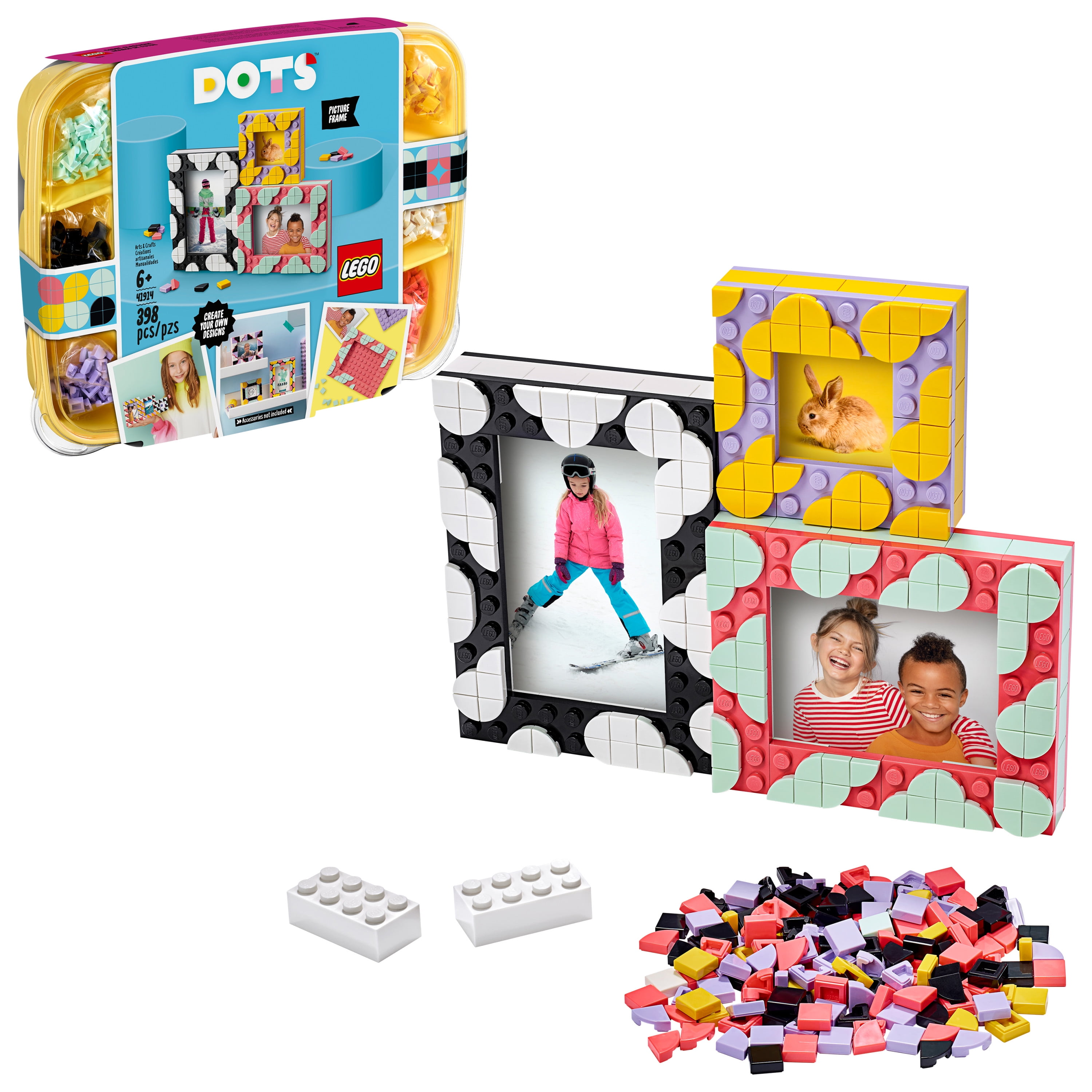 LEGO DOTS Desk Organizer 41907 DIY Craft Decorations Kit for Kids who Like Designing and Redesigning Their Own Room Decor Items to Use New 2020 405 Pieces Makes a Fun and Inspirational Gift