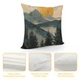 thumbnail image 4 of GOSMITH Abstract Boho Throw Pillow Covers Mountain Nature Landscape Sunset Forest Pillow Covers Modern Cushion Case for Home Sofa Couch Bed Outdoor Indoor Decoration, 4 of 5