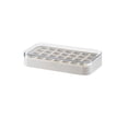 thumbnail image 1 of Moyic Molde para cubitos de hielo, bandeja reutilizable de rejillas múltiples, moldes para hacer vino a prueba de fugas, accesorio para cocina, Cocina y Comedor cuadrado blanco Moyic HA063057-01B, 1 of 6