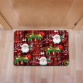 thumbnail image 1 of Tapis de Porte Extérieurs pour Entrée de Maison Noël Tapis de Porte pour la Maison Tapis Absorbant Salon Cuisine Tapis de Sol Tapis de Porte pour Entrée de Maison Décorations de Porte de Noël Extérieures, 1 of 9