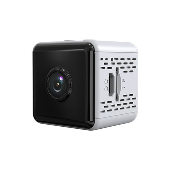 1080P High-Definition Mini Portable Camera Smart WiFi Wireless Security Camera Night Vision Motion Detection with APP Function Magnetic Design Base Bracket for Home Security Outdoor Exercising Kids