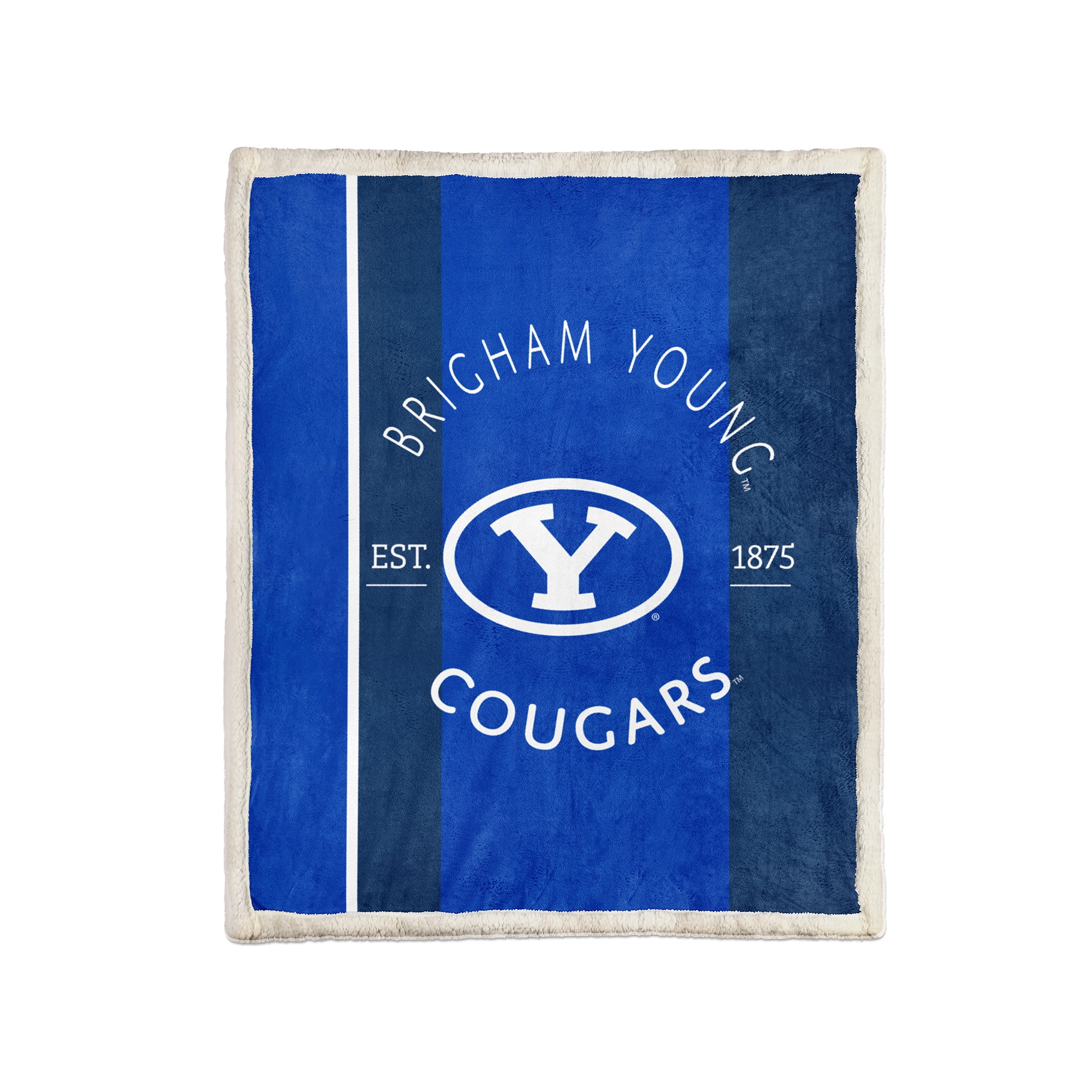NCAA BYU Cougars Sherpa Blanket