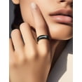 thumbnail image 4 of MomentWish Tungsten Rings, Valentine's Day Gift Birthday Gifts, Moissanite Promise Ring Eternity Band-Size9, 4 of 8