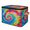 Multicolor 3, variant on ADECORIVY Tie Dye Color Rainbow Swirl Storage Bin with Lid, Decorative Storage Boxes Cube for Shelves, Foldable Storage Baskets Closet Clothes Organizer with Handles