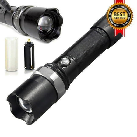 Tactical Police Heavy Duty 3W LED Rechargeable (Best Flashlight For Police Officers)
