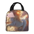 thumbnail image 1 of Disketp Rainbow Cloud White Horse Bolsa Térmica para Almuerzo para Hombre y Mujer, Ideal para Trabajo, Senderismo y Picnic, 1 of 8