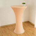 thumbnail image 1 of HSHDLDF JISEN Nappe de Cocktail en Spandex Ajustée Extensible Élastique 24x43 Pouces C-Champagne, 1 of 1