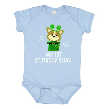 

Inktastic First St Patricks Day Outfit Gift Baby Boy or Baby Girl Bodysuit
