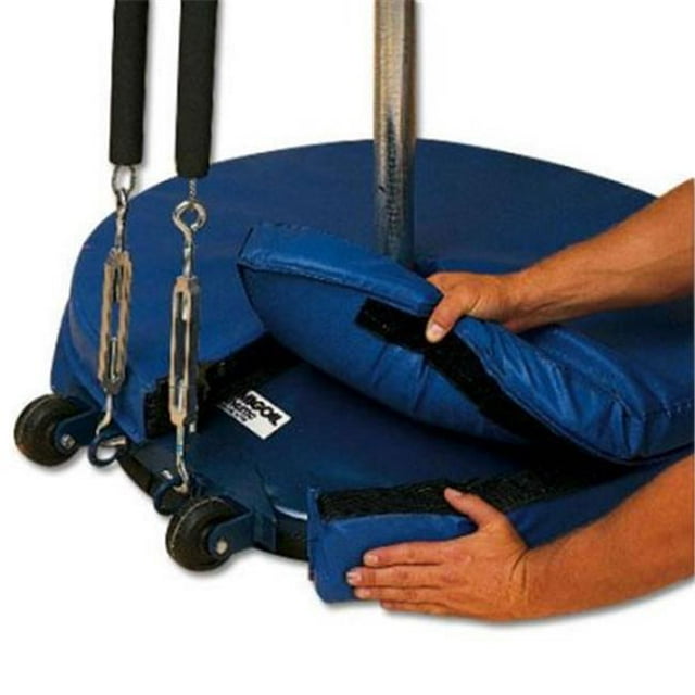 Sport Supply Group 1012385 24 in. Volleyball Standard Base Pad, Blue