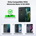 thumbnail image 4 of LeYi for Motorola Moto G 5G 2025 Case:【𝐍𝐨𝐭 𝐅𝐢𝐭 𝐆 𝐏𝐨𝐰𝐞𝐫】 Moto G 2025 Case with Screen Protector 2Pcs, Full-Body Soft Liquid Silicone Slim Phone Case for Moto 5G 2025, Red, 4 of 7