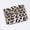 white, variant on Mini Thin Card ID Holders Leopard Print PU Leather Card Wallet