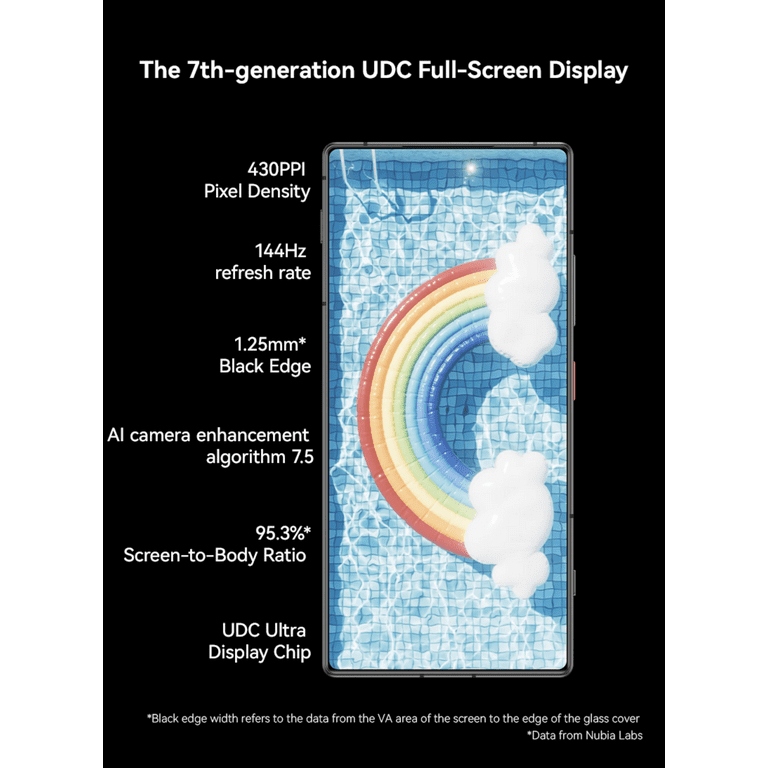 Nubia Z70S Ultra Unlock Phone Snapdragon 8 Elit 6.85'' 1,5K
