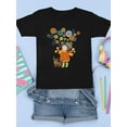 thumbnail image 3 of Girl With A Dog T-Shirt Juniors -Image by Shutterstock,  Medium, 3 of 4