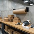thumbnail image 3 of Wall Mount Roll Rack Holder - Adjustable 2 to 5ft, Heavy Duty, 3 of 8